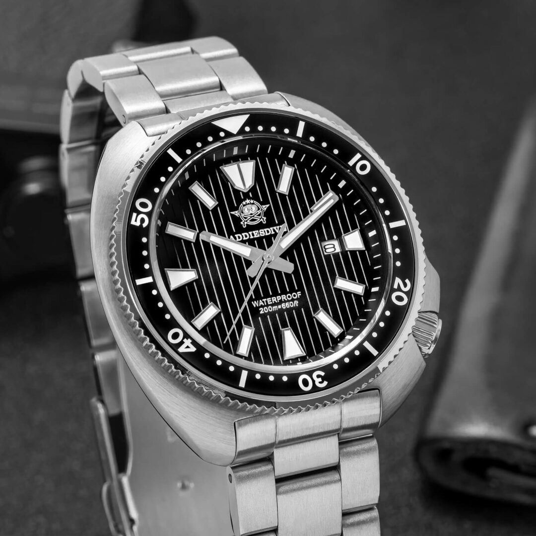 Addiesdive Turtle Quartz Diver Men Watch AD2507 - Image 4