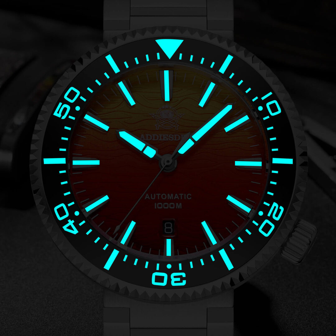 Addiesdive 46mm Puck Style Diver Watch AD2526 - Image 9